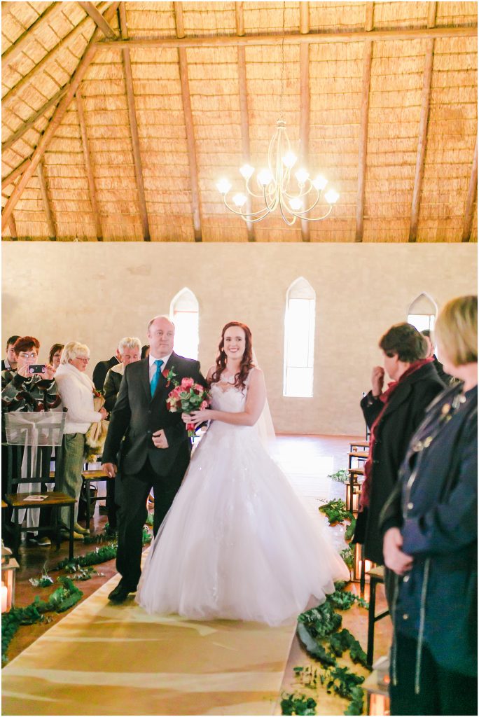 Cussonia burgundy wedding