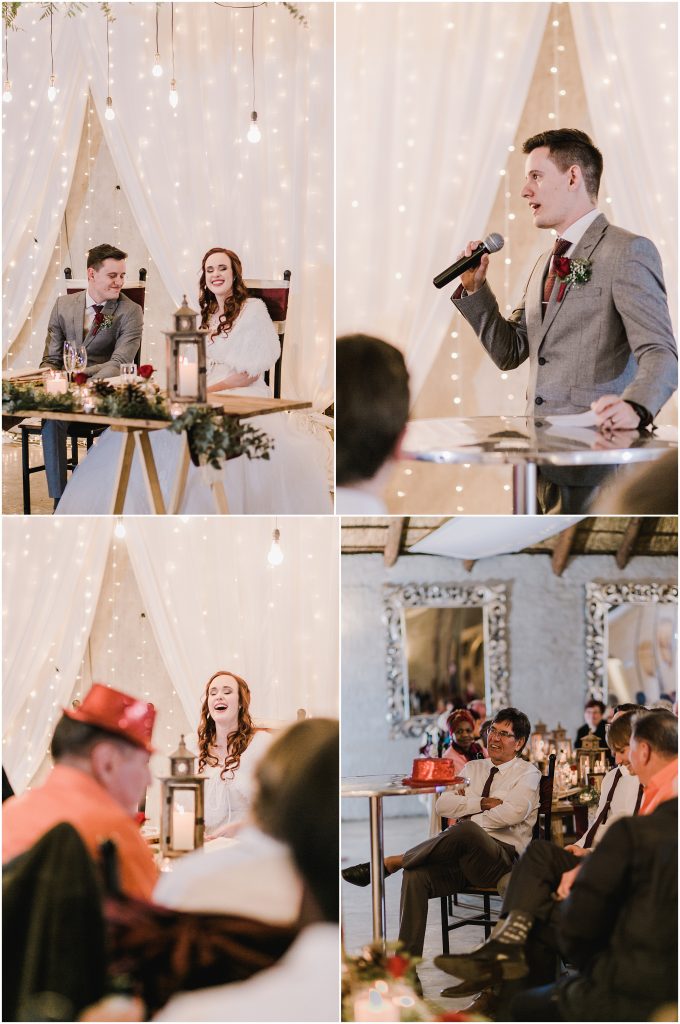 Cussonia burgundy wedding